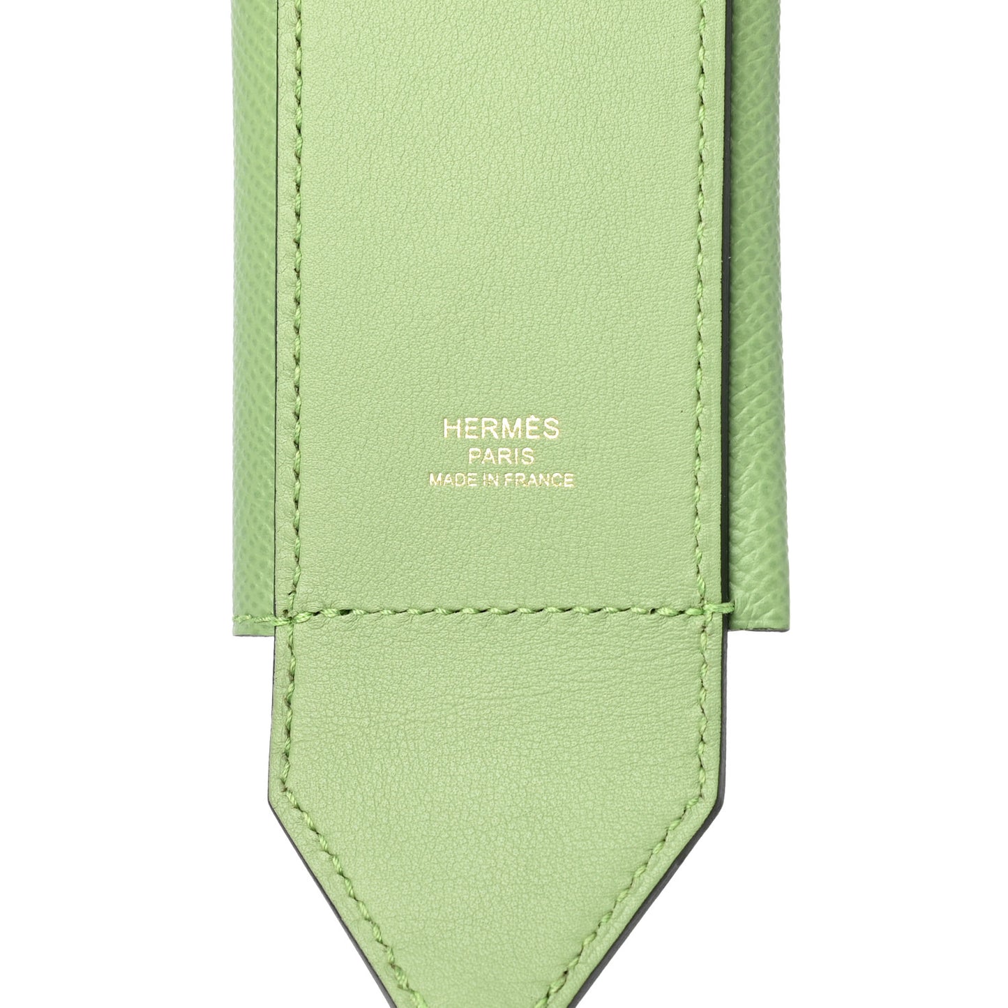 Swift Epsom Pocket Kelly Shoulder Strap Vert Criquet