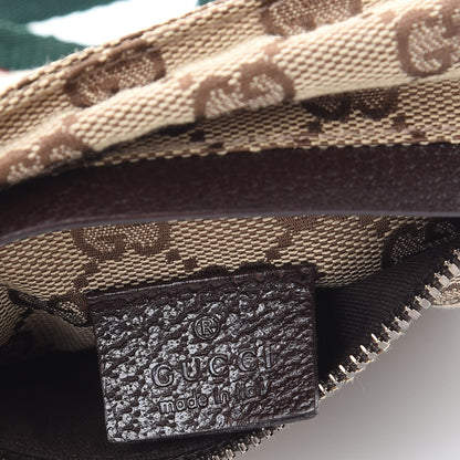 Gucci Monogram Web Belt Bag Dark Brown 7 of 9