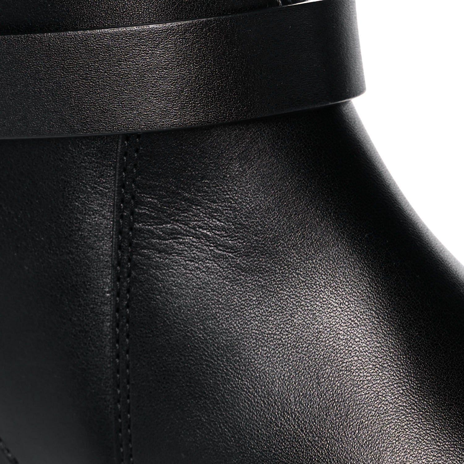 Hermes Calfskin Neo Low Boots 37 Black 9 of 10