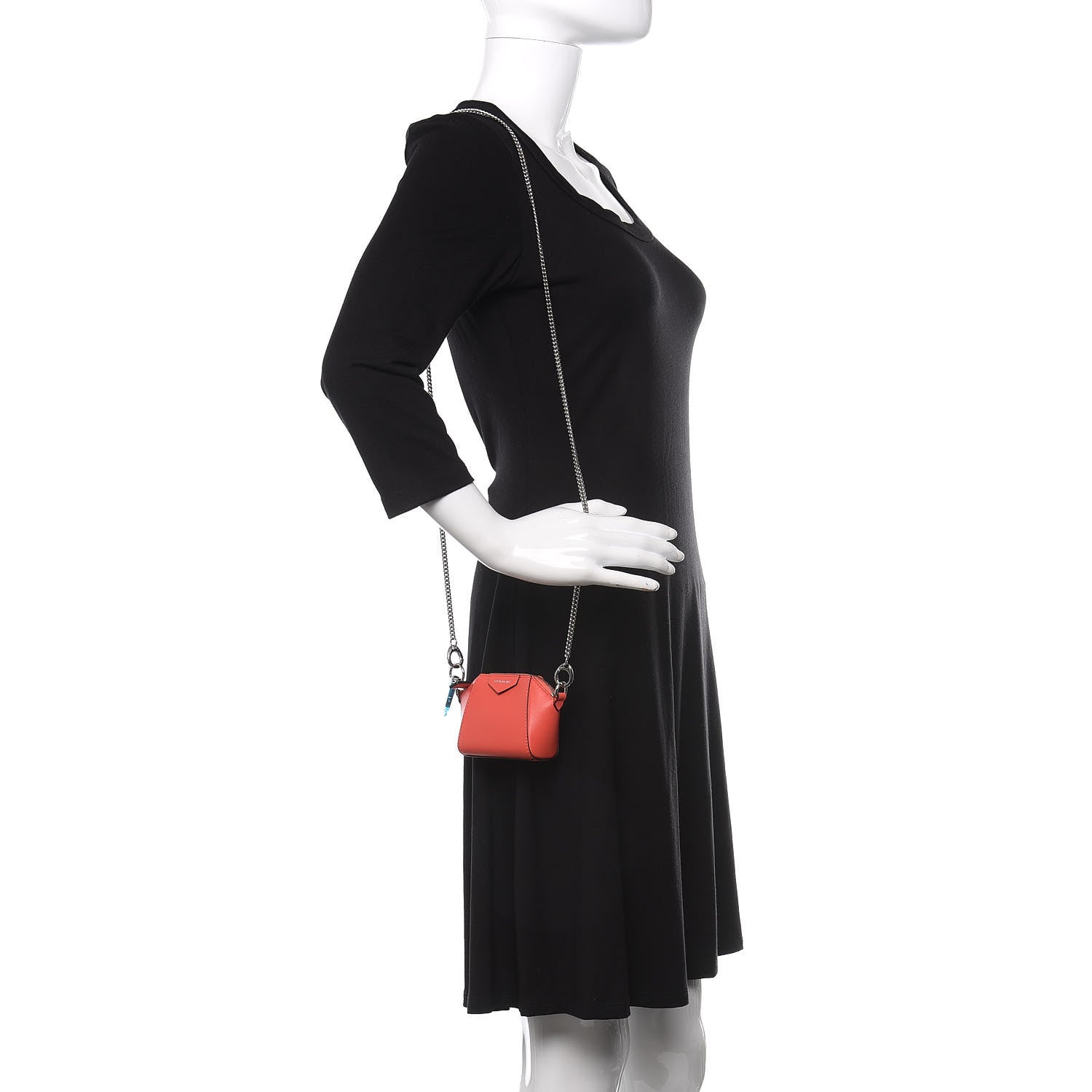 Givenchy Lambskin Baby Antigona Coral 2 of 11
