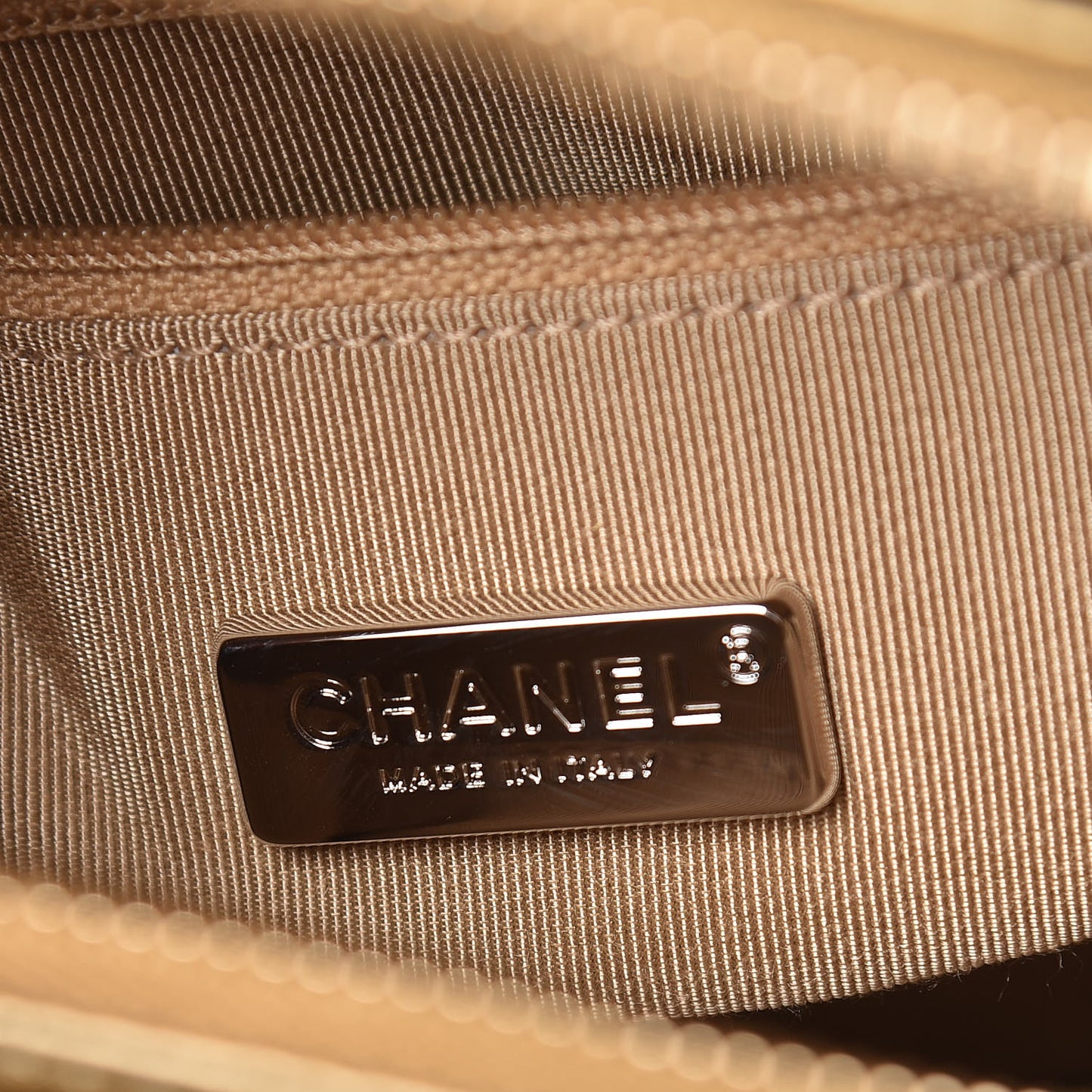 Metallic Calfskin Crocodile Embossed Cocodile Small Gabrielle Hobo Gold