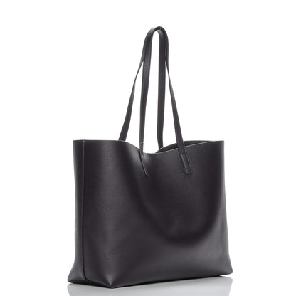 Saint Laurent Calfskin Large Shopping Tote Purple 3 of 6