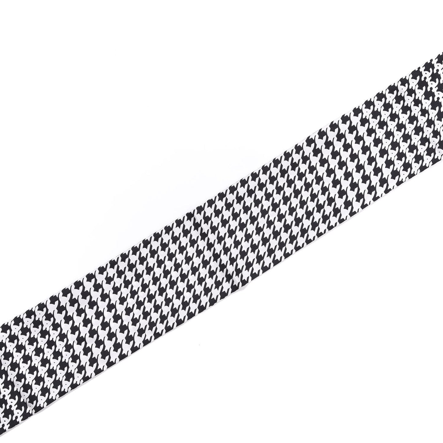 Silk CC Scarf Black