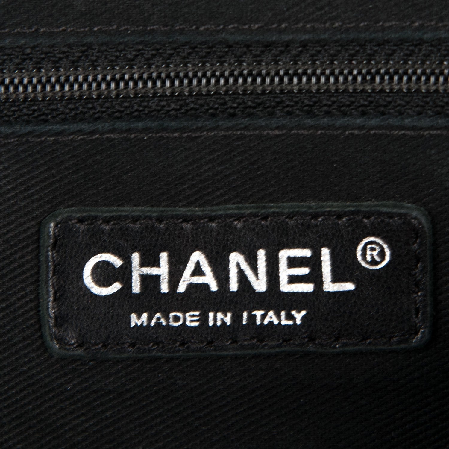 Chanel Iridescent Caviar Quilted Small Chic Flap Dark Silver 6 of 7
