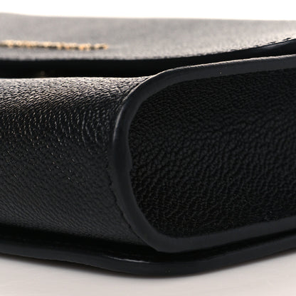 Burberry Grainy Calfskin Small Loxley Crossbody Black 9 of 9