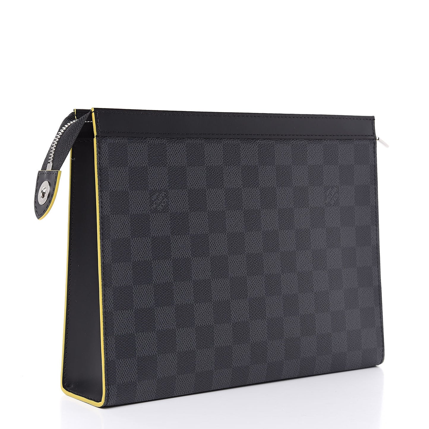 Damier Graphite Pochette Voyage MM Yellow