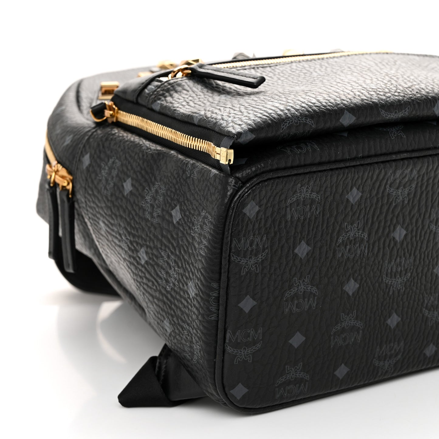 Visetos Studded Medium Dual Stark Backpack Black