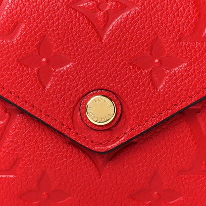 Louis Vuitton Empreinte Victorine Wallet Scarlet 10 of 14
