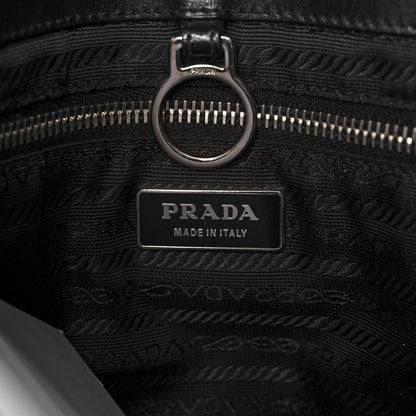 Prada Soft Calfskin Tote Black 6 of 19