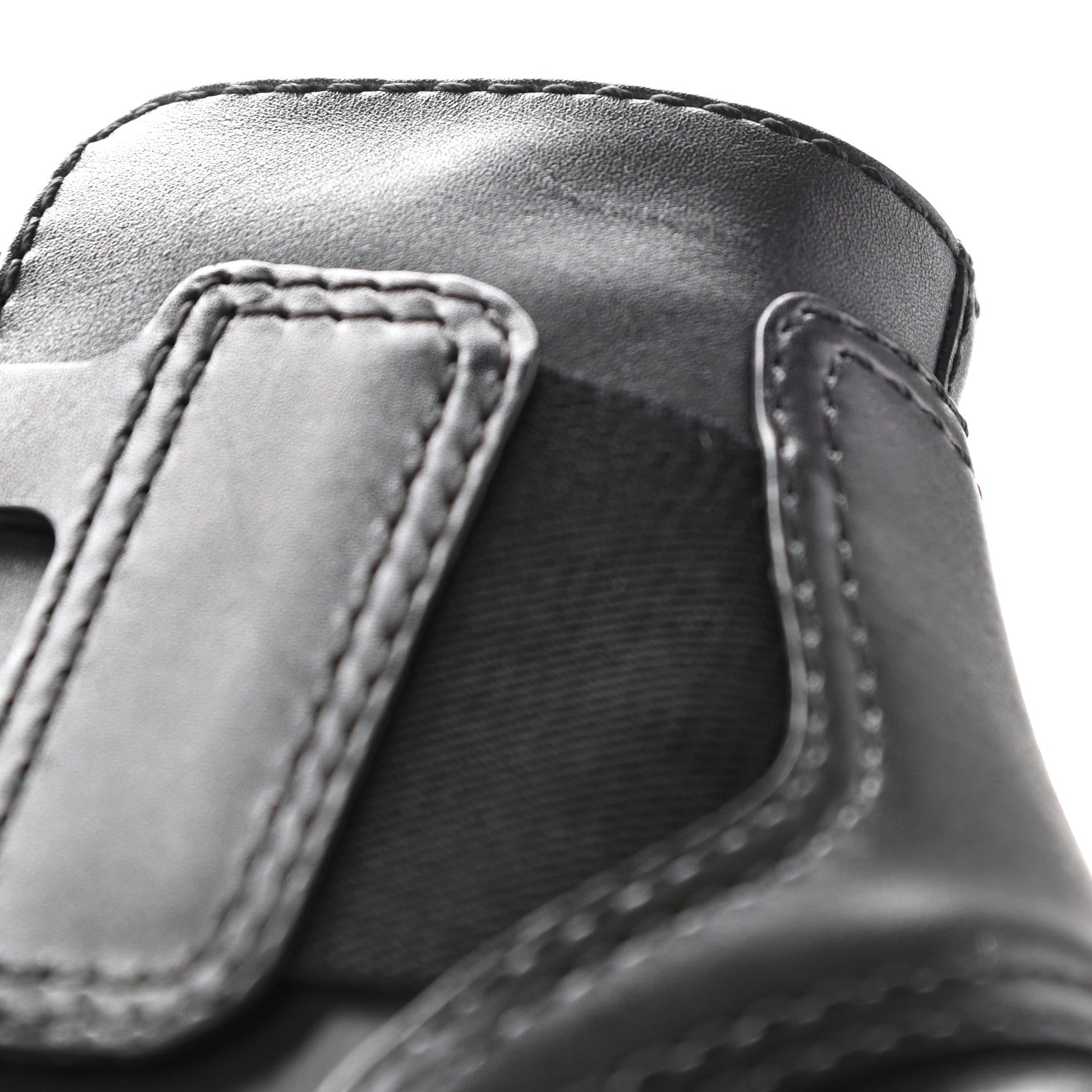 Christian Dior Calfskin Diorsaddle Boots 37 Black 13 of 16