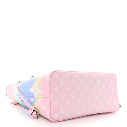 Louis Vuitton Monogram Escale Neverfull MM Pastel 5 of 11