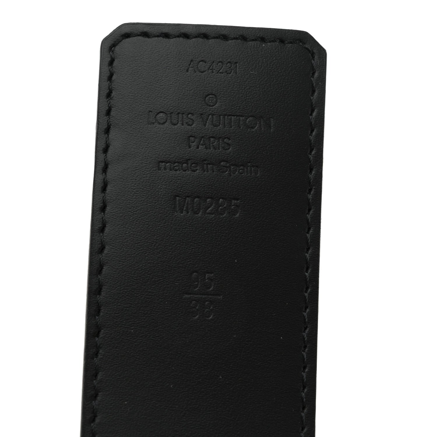 Louis Vuitton Reverse Monogram Eclipse 40mm LV Initiales Reversible 95 38 Belt 8 of 8