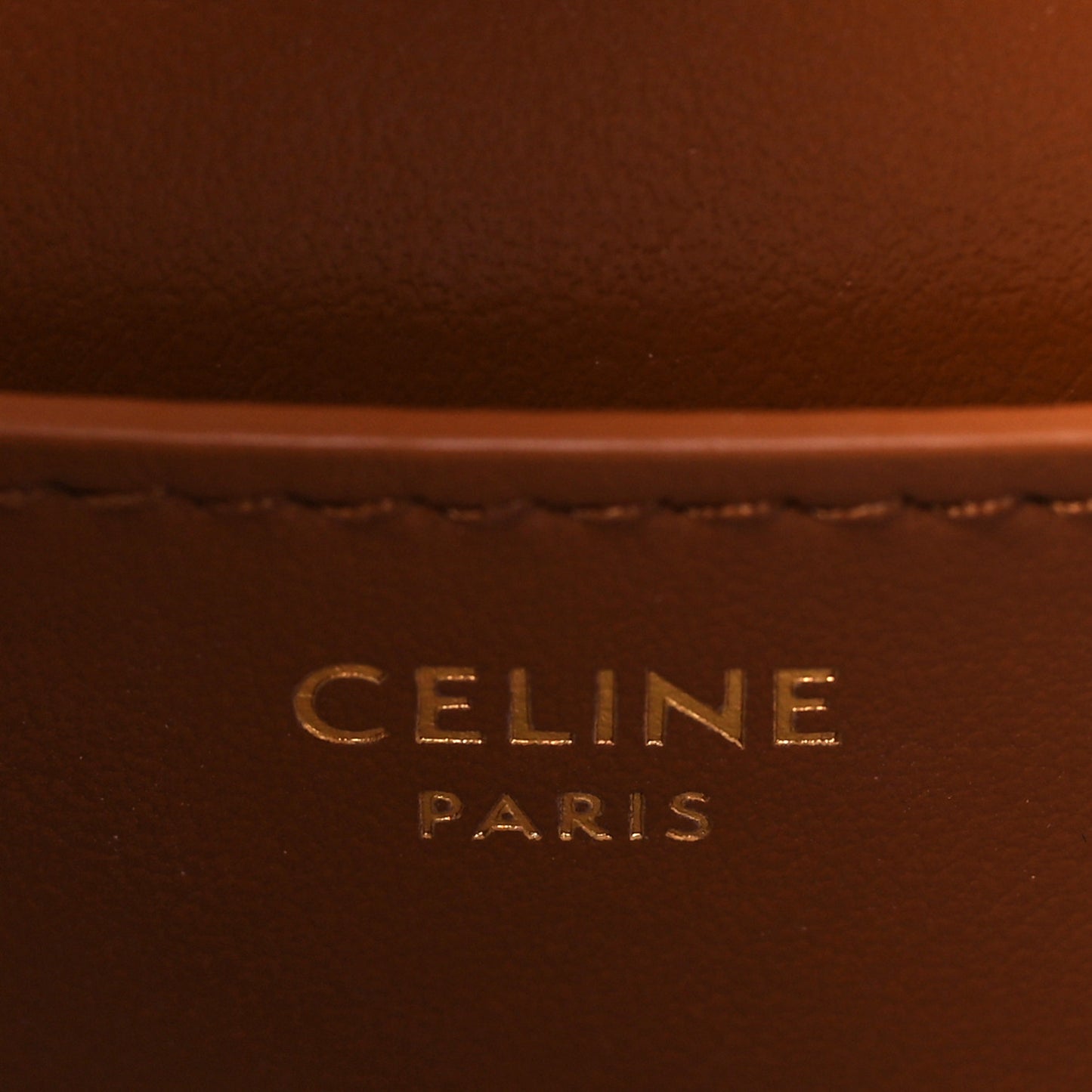 Smooth Calfskin Tabou Clutch On Strap Tan