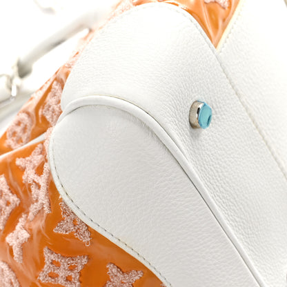 Louis Vuitton LOUIS VUITTON Monogram Bouclettes Speedy Round Rose 10 of 14