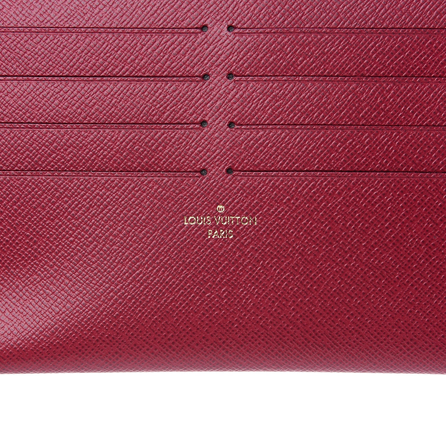 Louis Vuitton Calfskin Felicie Card Holder Insert Fuchsia 5 of 5
