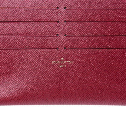 Louis Vuitton Calfskin Felicie Card Holder Insert Fuchsia 5 of 5