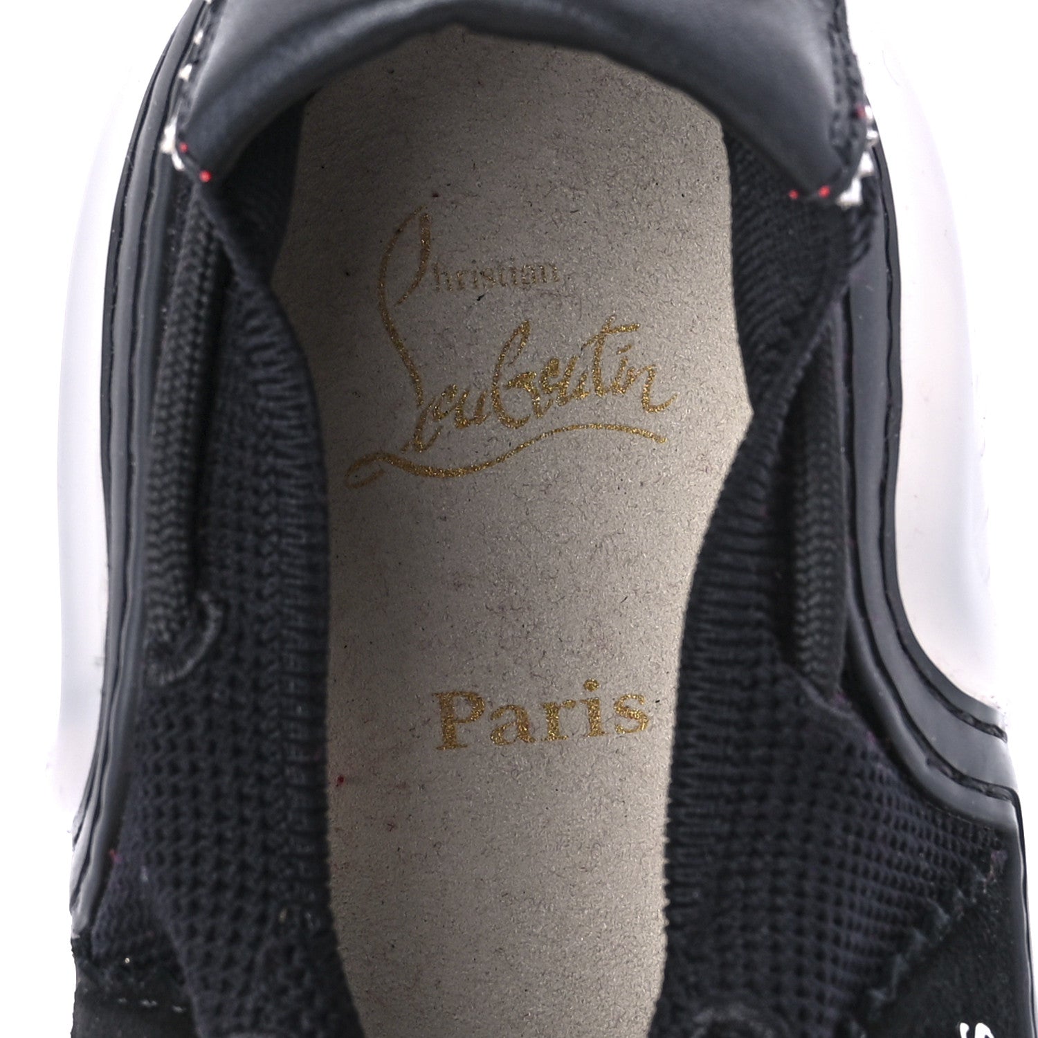 Christian Louboutin Suede Arpoador Donna Sneakers 41 Black 7 of 8