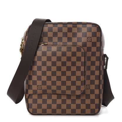 Louis Vuitton Damier Ebene Olav MM Messenger Bag 1 of 8