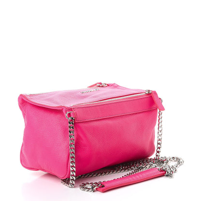 Givenchy Sugar Goatskin Mini Chain Pandora Hot Pink 3 of 9