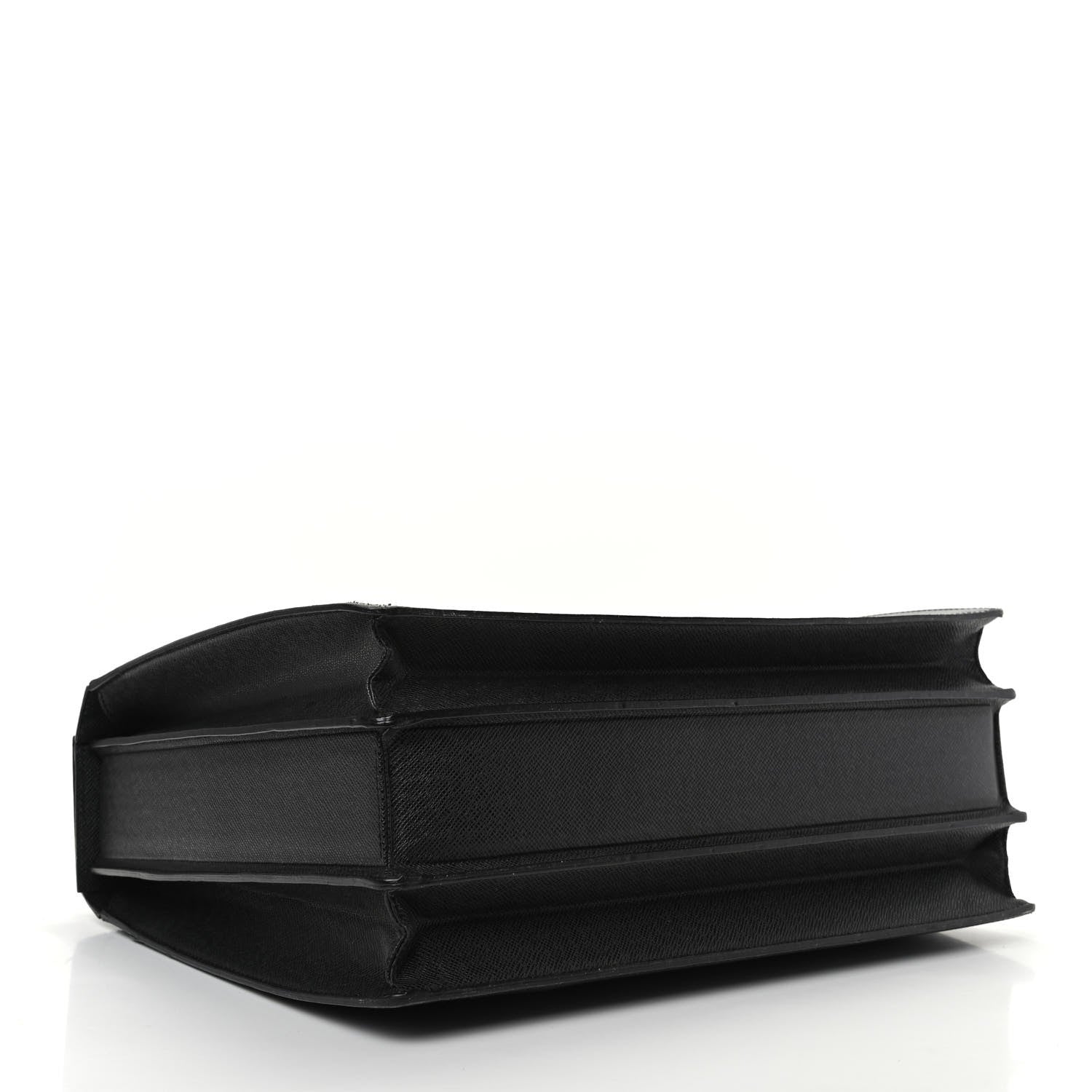 Louis Vuitton Taiga Pilot Case Oural Briefcase Black 3 of 7