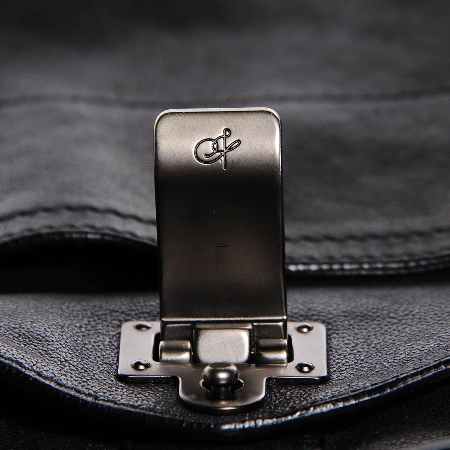 Lambskin Large PS1 Satchel Black