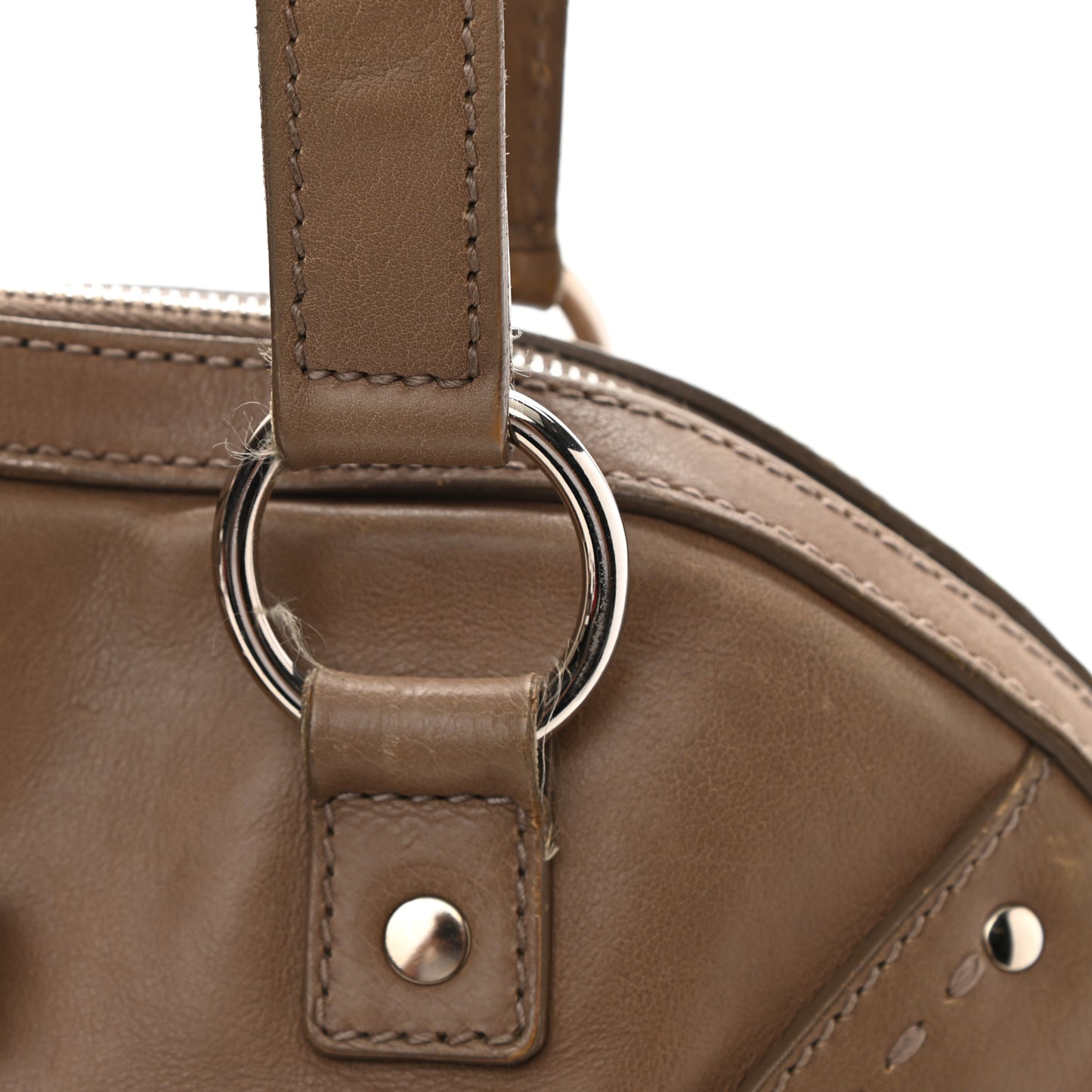 Calfskin Large Muse Brown