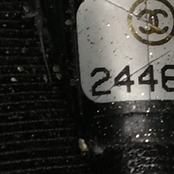 Chanel Caviar Stitched Shopping Tote Black 7 of 11