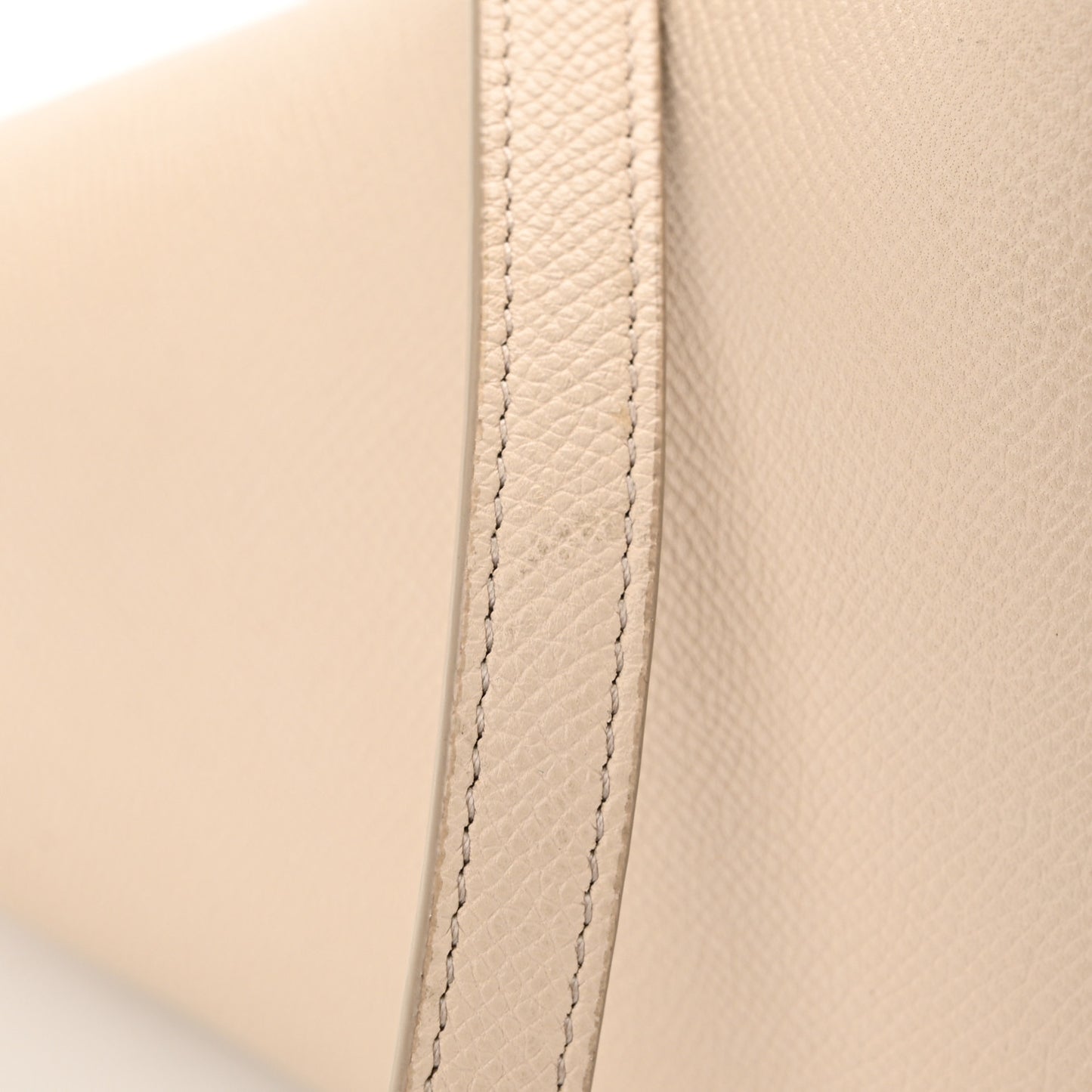 Grained Calfskin Mini Belt Bag Light Taupe