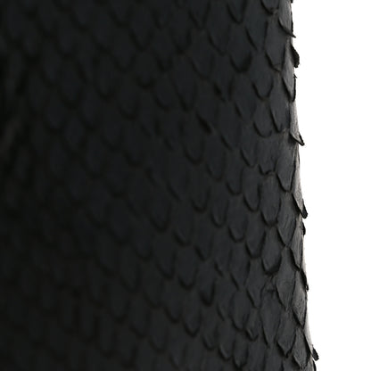 Chanel Snakeskin Executive Cerf Shopper Tote Black 12 of 12