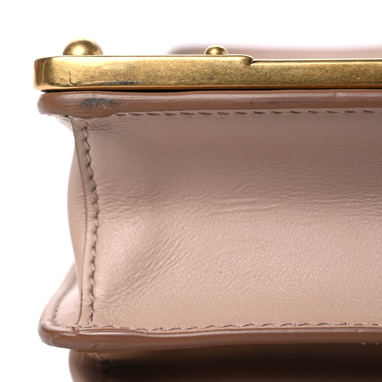 City Calf Saffiano Cahier Bag Cammeo