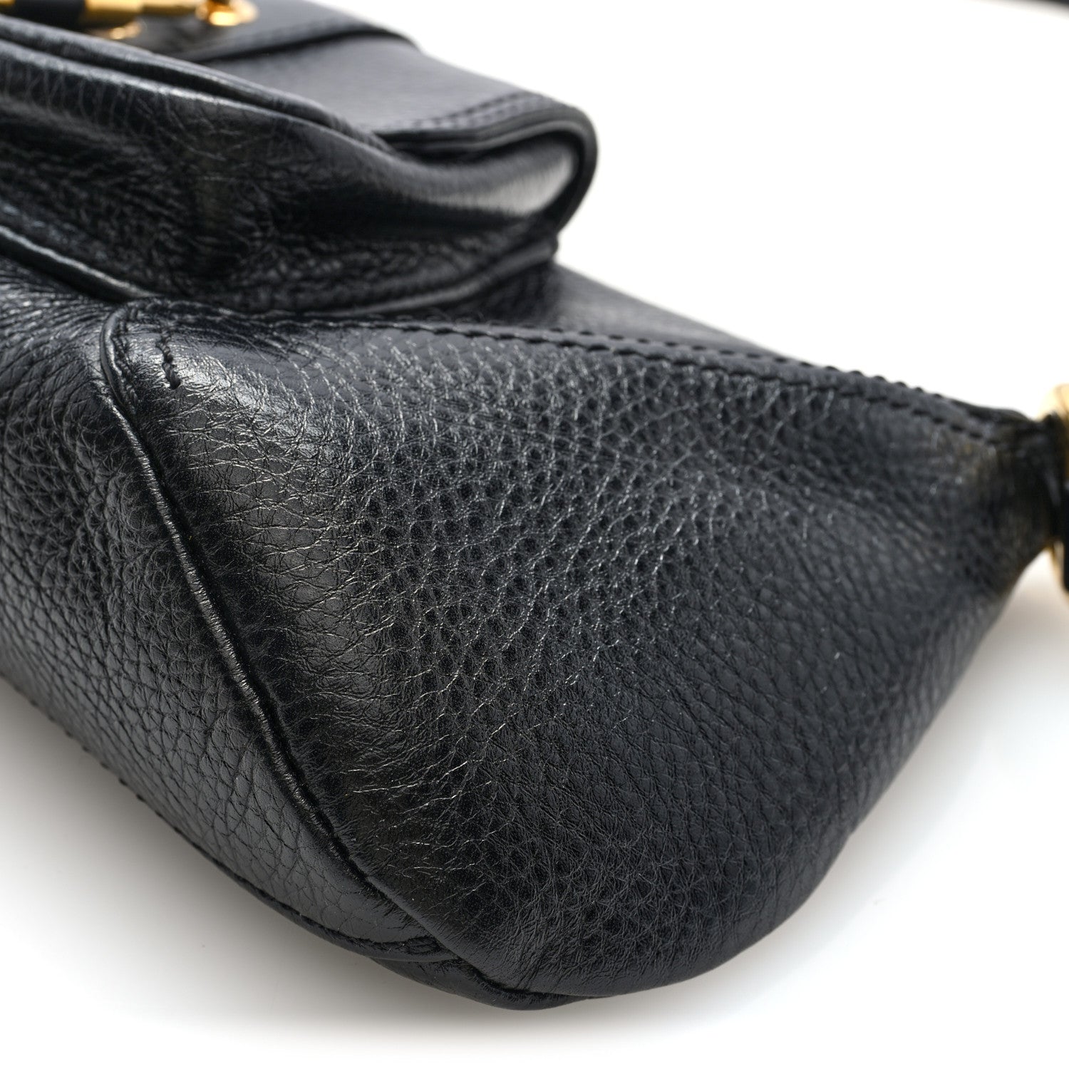 Chloe Grained Calfskin The 99 Shoulder Bag Black 9 of 9