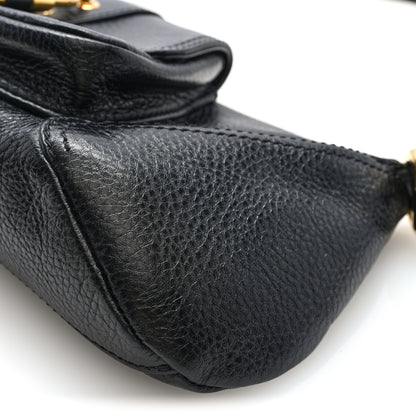 Chloe Grained Calfskin The 99 Shoulder Bag Black 9 of 9