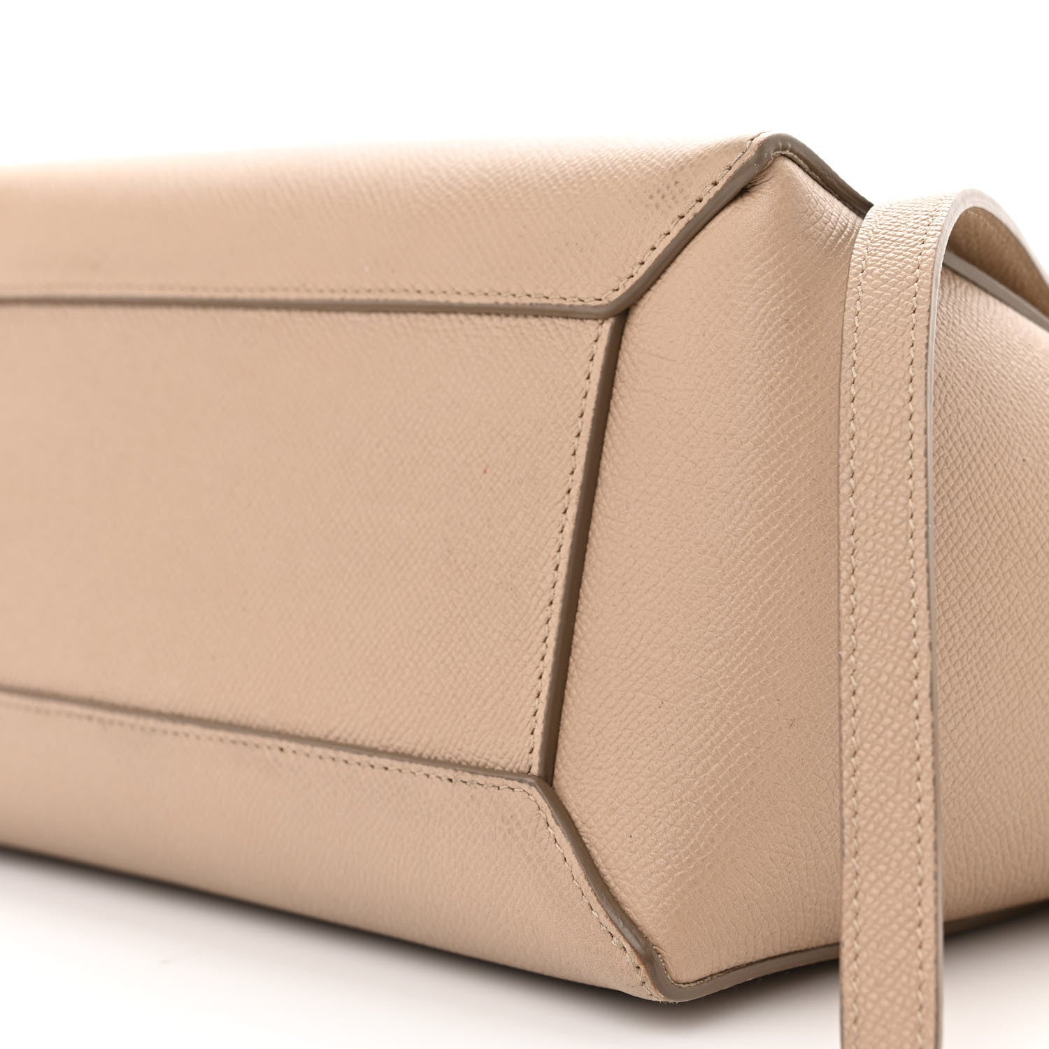 Celine Baby Grained Calfskin Micro Belt Bag Light Taupe 10 of 14