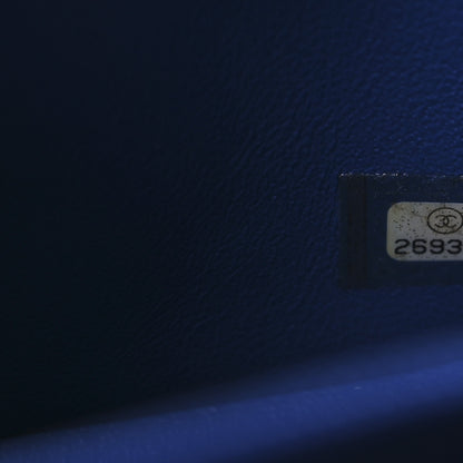 Chanel Lambskin Quilted Mini Square Flap Blue 7 of 12