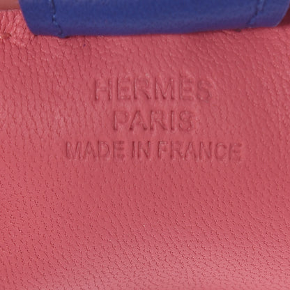 Hermes Milo Lambskin Grigri Rodeo Horse Bag Charm PM Rose Azalee Vert Cypress Bleu Electrique 3 of 5