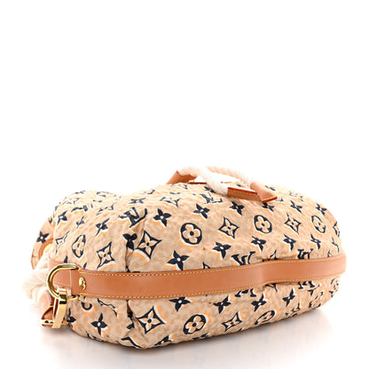 Louis Vuitton Canvas Monogram Cruise Bulles MM Natural 4 of 13