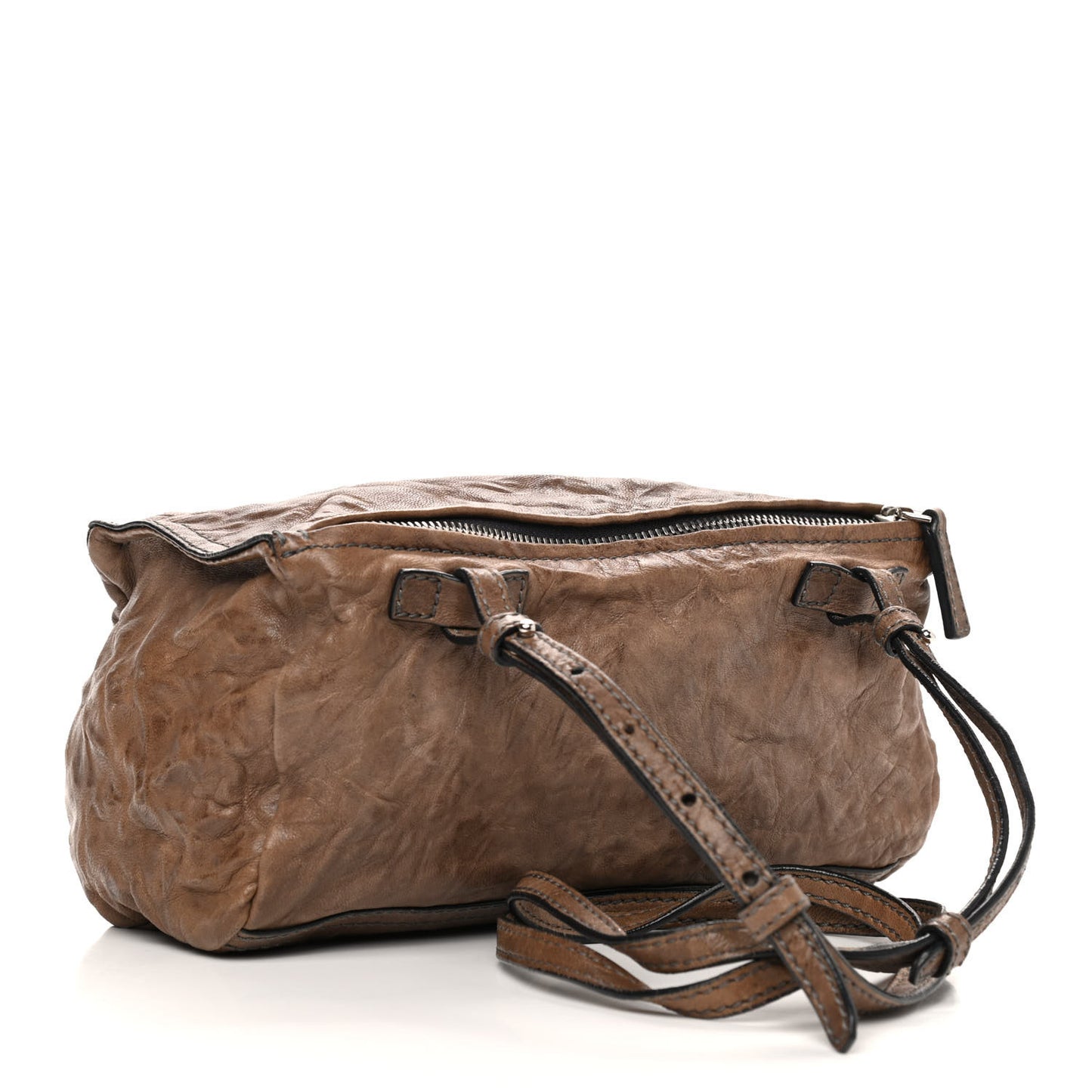 Tumbled Sheepskin Mini Pandora Brown