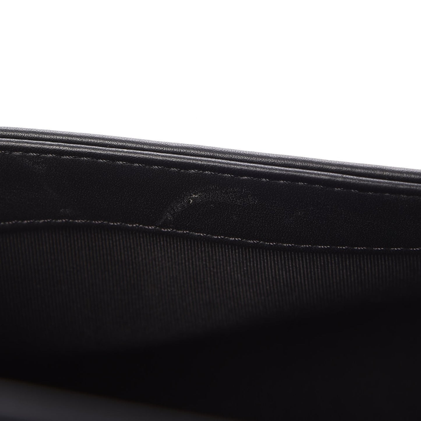 Calfskin Quilted Medium Boy Flap So Black