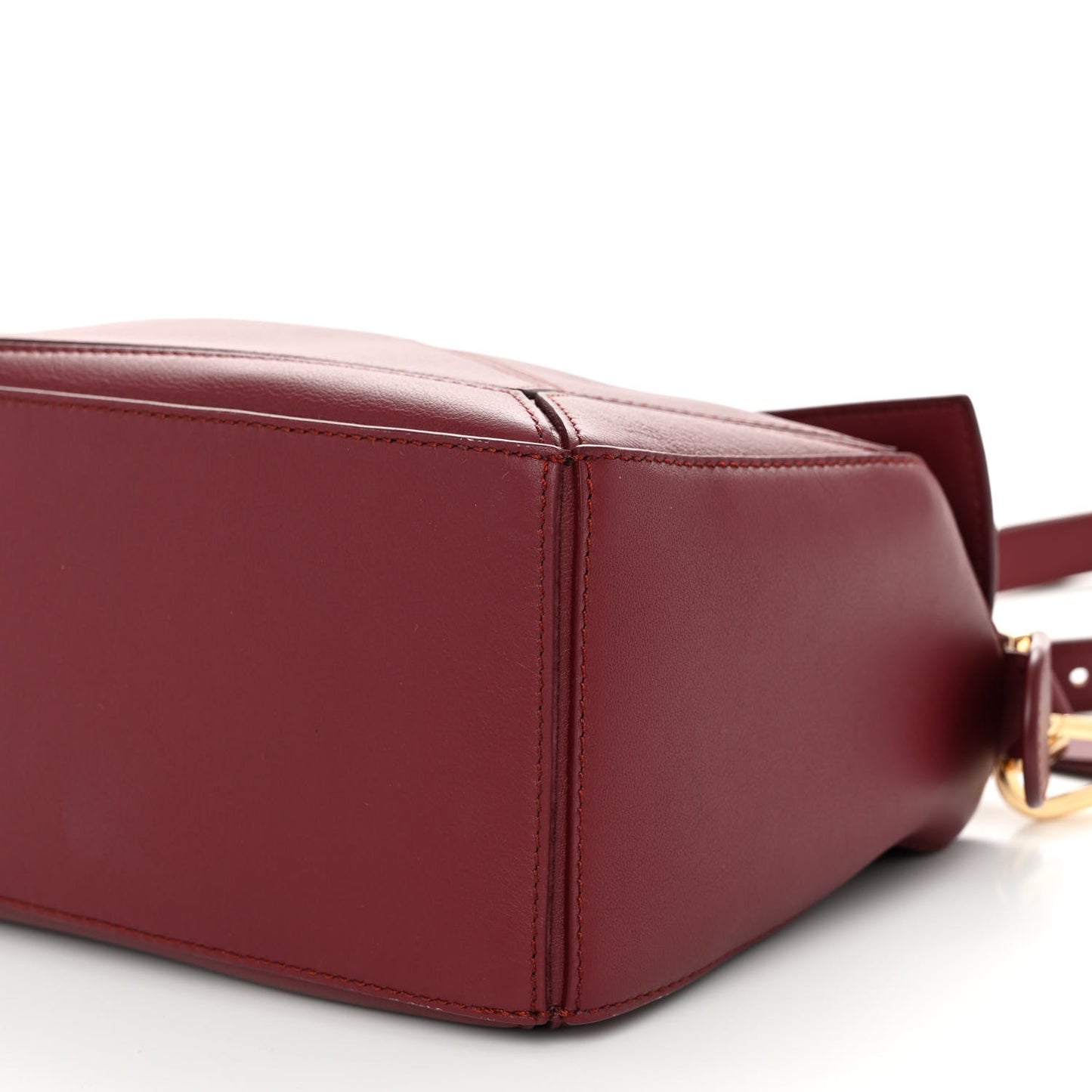 Calfskin Small Puzzle Bag Wine
