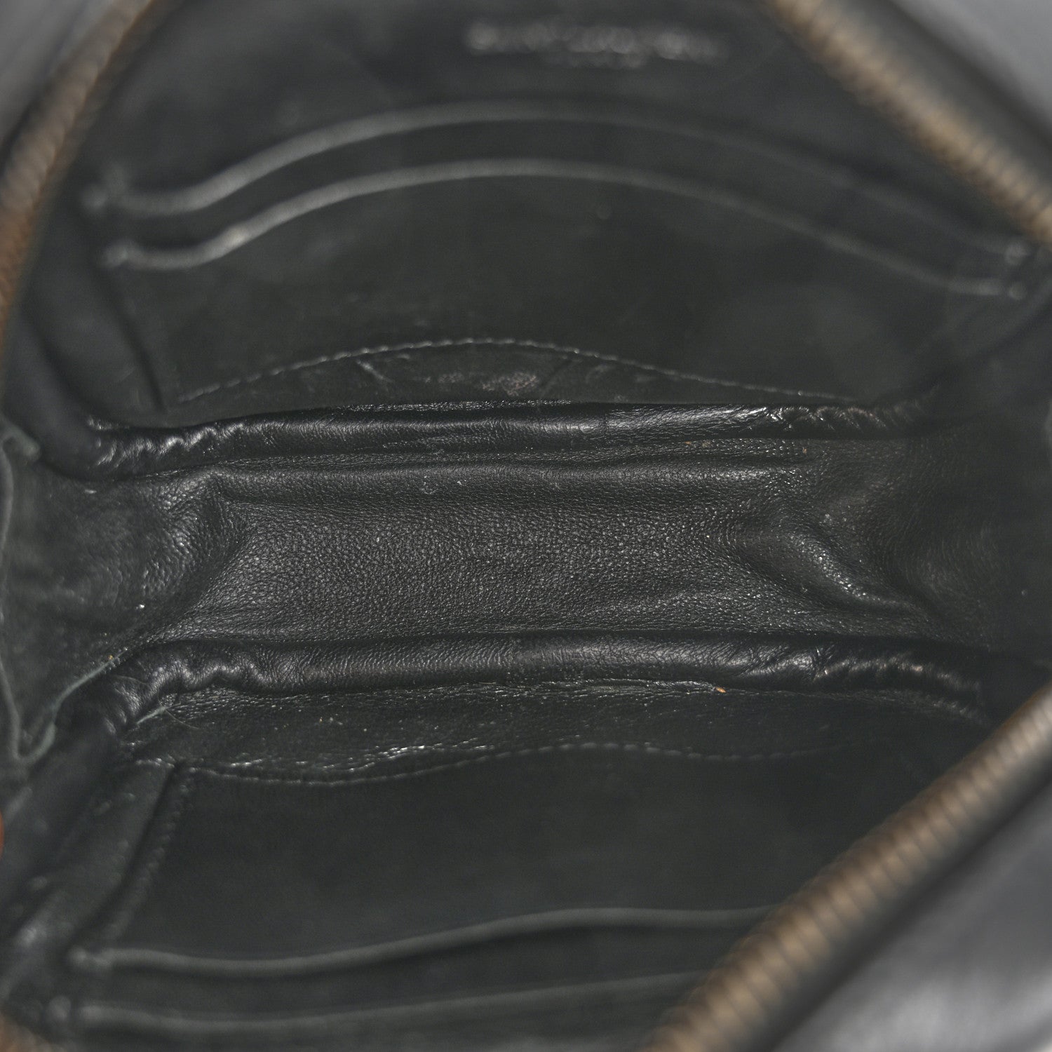 Saint Laurent Nappa Monogram Blogger Bag Black White 5 of 15