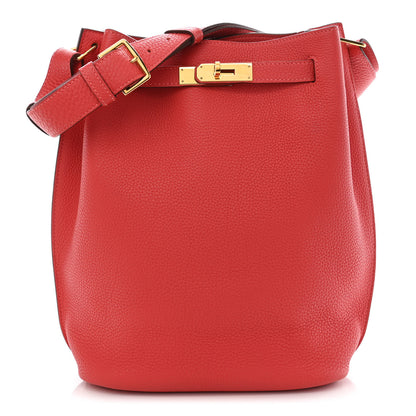 Hermes Togo So Kelly 26 Rouge Pivoine 1 of 15