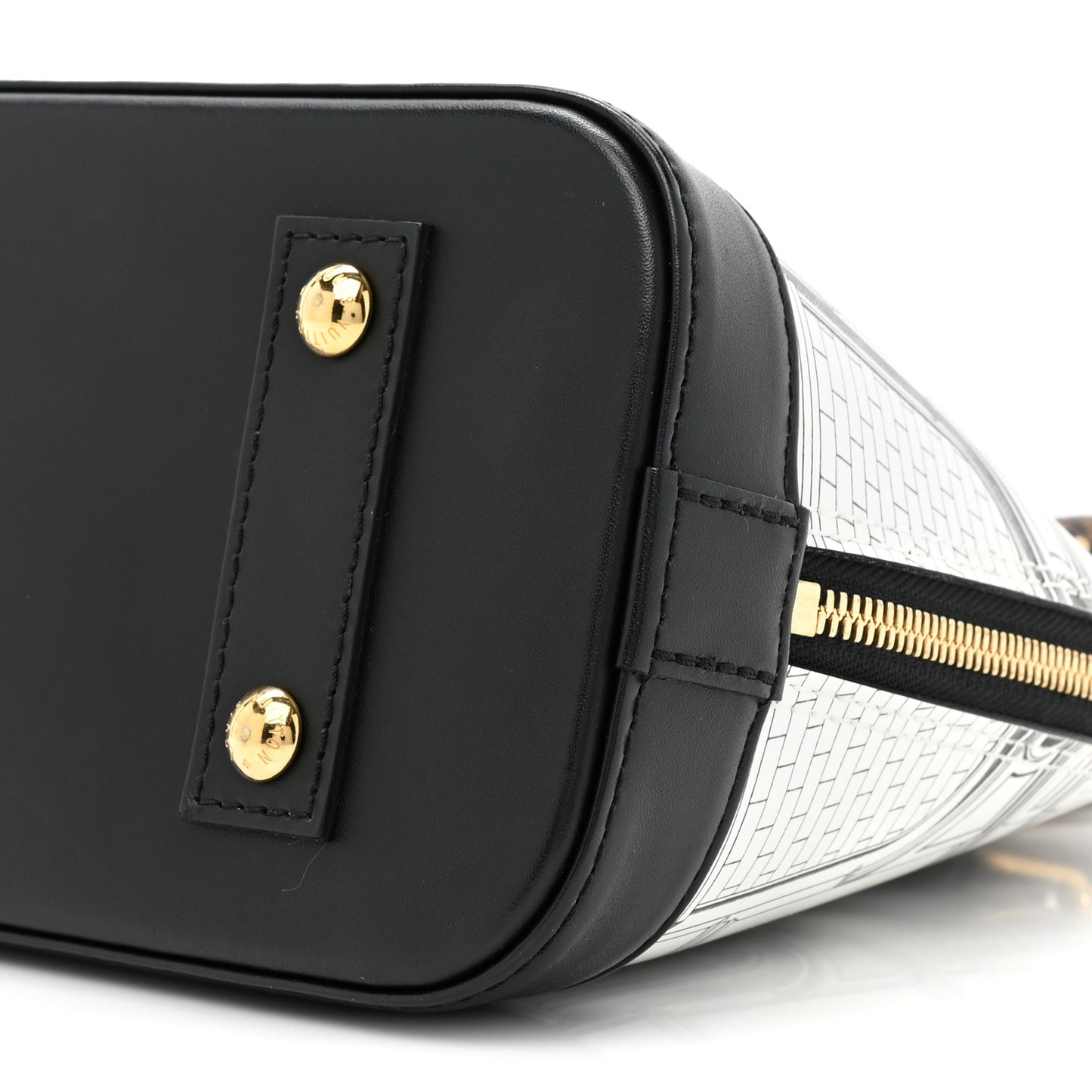X FORNASETTI Calfskin Architettura Alma BB Black White