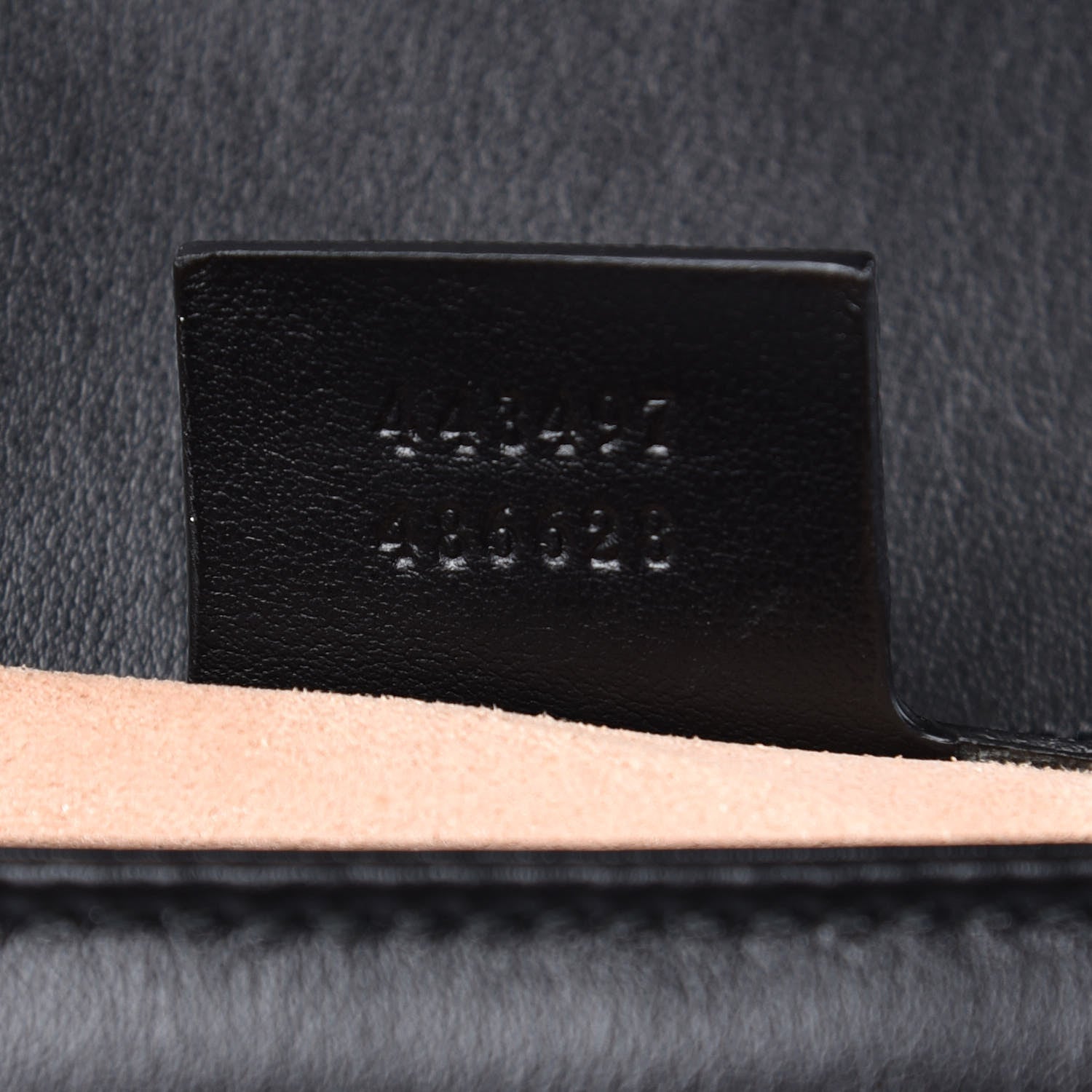 Gucci Calfskin Matelasse Small GG Marmont Shoulder Bag Black 7 of 9