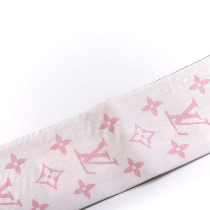Louis Vuitton Silk Monogram Essentials LV BB Bandeau Light Pink 5 of 7