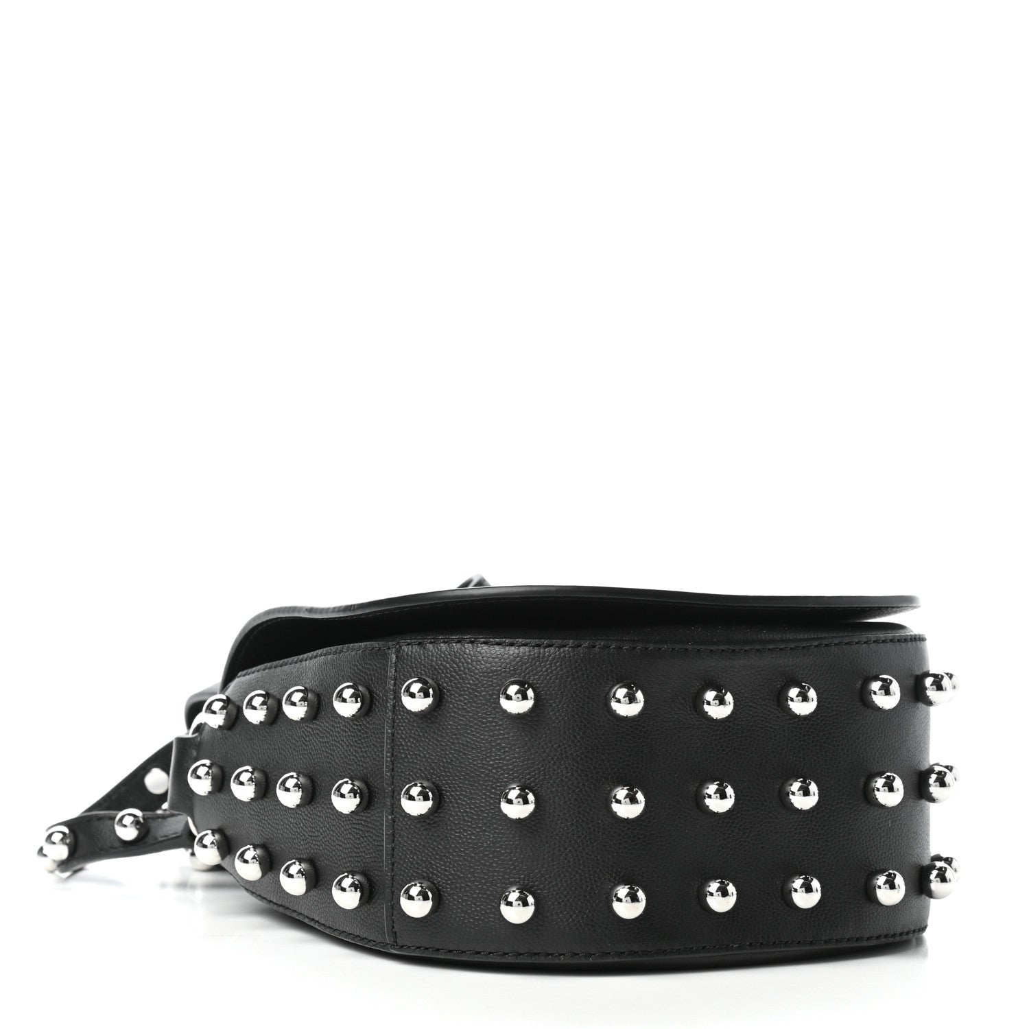 Alexander Wang Calfskin Mini Lia Black Rhodium Hardware 4 of 8
