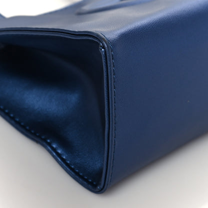 Telfar Vegan Leather Small Shopping Bag Cobalt 7 of 8