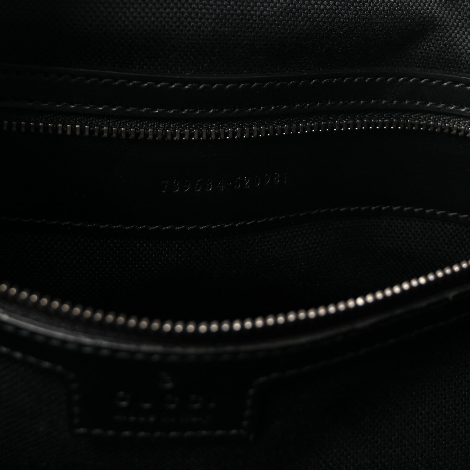 Gucci Calfskin Matelasse Monochrome Large GG Marmont Tote Bag Black 7 of 10