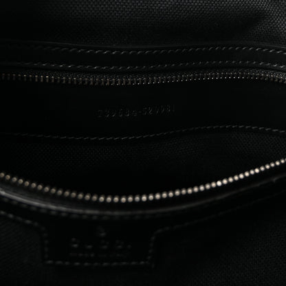 Gucci Calfskin Matelasse Monochrome Large GG Marmont Tote Bag Black 7 of 10