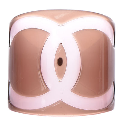 Chanel Resin CC Wide Cuff 1 of 4
