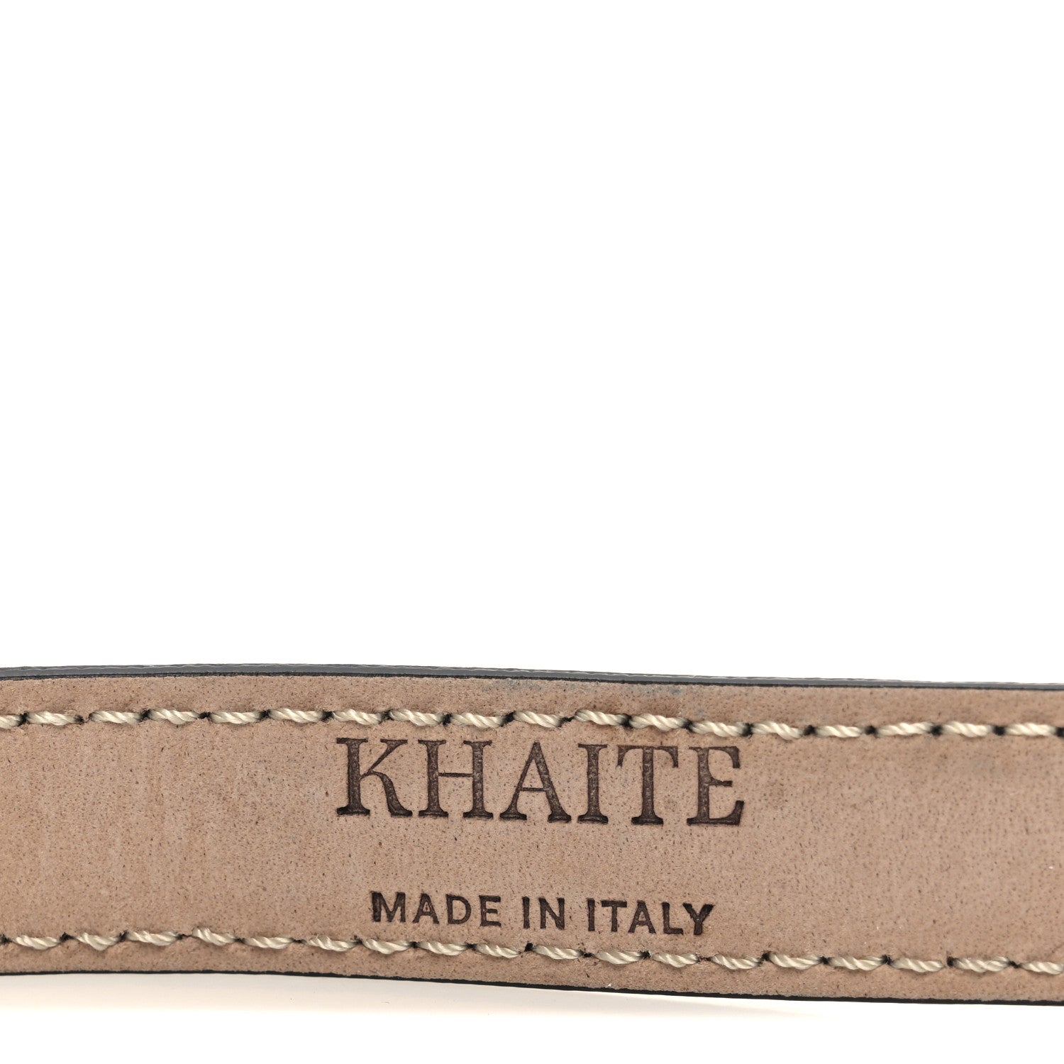 Khaite Calfskin Julius Belt 70 28 Black 5 of 7